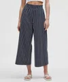 Lululemon Stretch Woven Ruffle-waist Wide-leg Cropped Pants