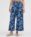 Lululemon Stretch Woven Ruffle-waist Wide-leg Cropped Pants