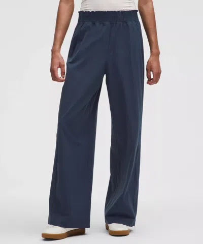 Lululemon Stretch Woven Ruffle-waist Wide-leg Pants