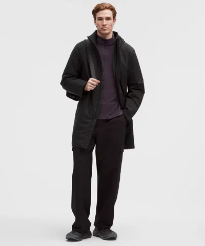 Lululemon Stretchseal Insulated Rain Jacket In Black
