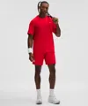 Lululemon Striped Mesh Tennis Short 7"