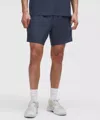 Lululemon Striped Mesh Tennis Shorts 7" In Blue
