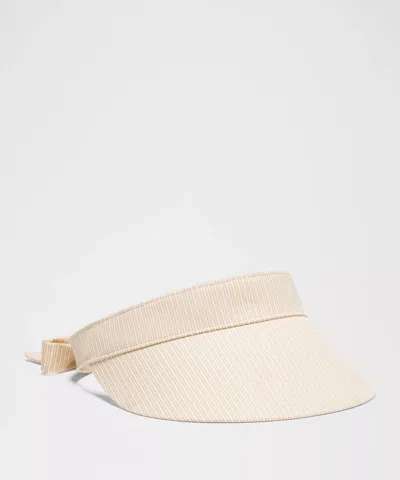 Lululemon Striped Wide Brim Visor