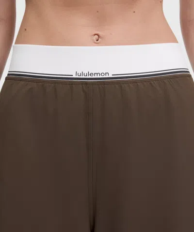 Lululemon Swift High-rise Wide-leg Pant In Brown
