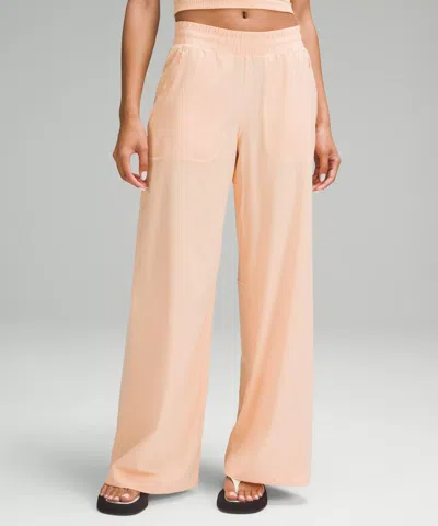 Lululemon Swift Mid-rise Wide-leg Pants In Multi