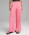 Lululemon Swift Mid-rise Wide-leg Pant In Pink
