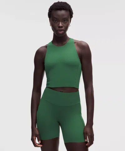Lululemon Swift Speed Cropped Tank Top In Multi