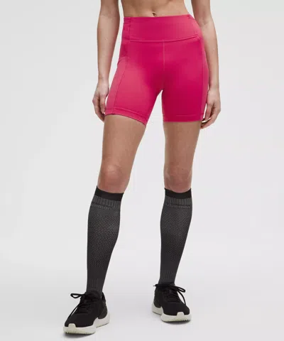 Lululemon Swift Speed High-rise Shorts 6"