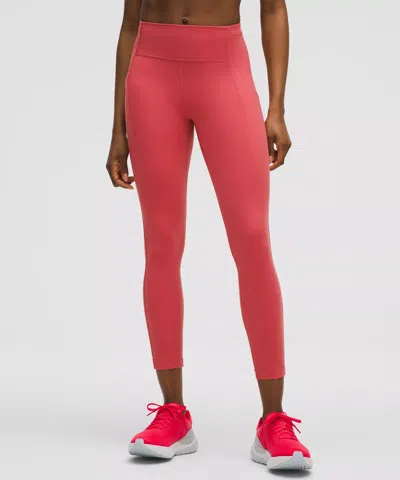 Lululemon Swift Speed High-rise Tight 25" Updated In Pink