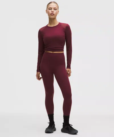 Lululemon Swift Speed High-rise Tight 25" In Red
