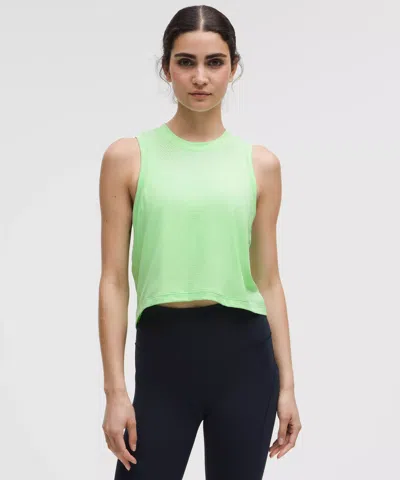 Lululemon Swiftly High-low Cropped Tank Top
