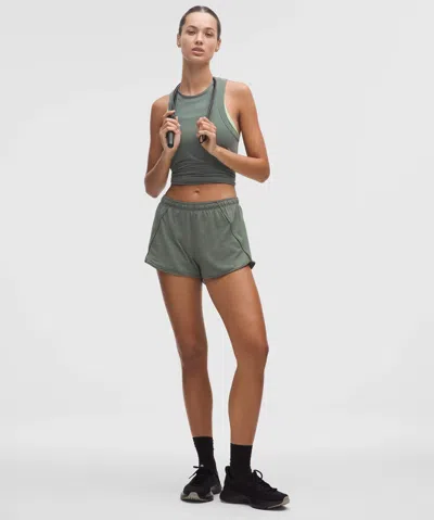 Lululemon Swiftly Mid-rise Short 3" In Gray