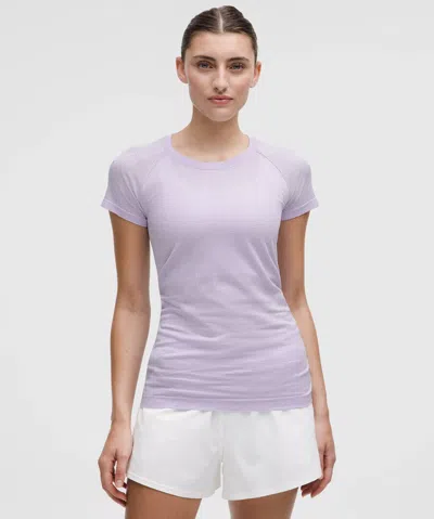 Lululemon Swiftly Pointelle Short-sleeve Shirt