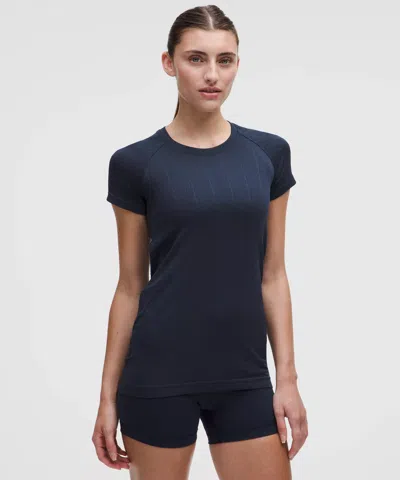 Lululemon Swiftly Pointelle Short-sleeve Shirt