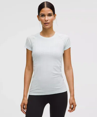 Lululemon Swiftly Pointelle Short-sleeve Shirt
