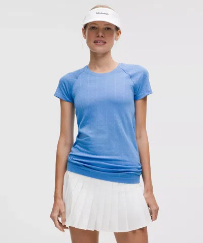 Lululemon Swiftly Pointelle Short-sleeve Shirt