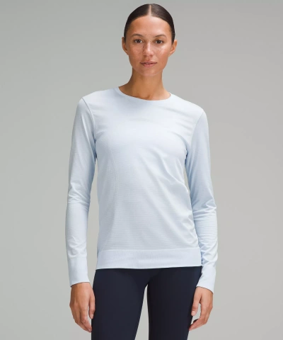 Lululemon Swiftly Relaxed Long-sleeve Shirt In Blue