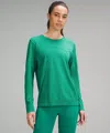 Lululemon Swiftly Relaxed Long-sleeve Shirt In Green