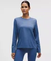 Lululemon Swiftly Relaxed Long-sleeve Shirt In Blue