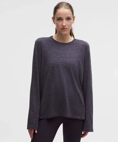 Lululemon Swiftly Relaxed Long-sleeve Shirt In Blue