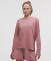 Lululemon Swiftly Relaxed Long-sleeve Shirt In Pink