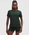 Lululemon Swiftly Relaxed Short-sleeve Shirt In Green