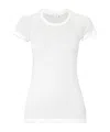 Lululemon Swiftly Tech 2.0 Striped Stretch T-shirt In White