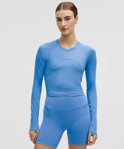 Lululemon Swiftly Tech Cropped Long-sleeve Shirt 2.0