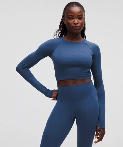 Lululemon Swiftly Tech Cropped Long-sleeve Shirt 2.0