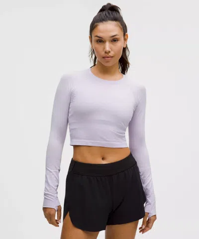 Lululemon Swiftly Tech Cropped Long-sleeve Shirt 2.0