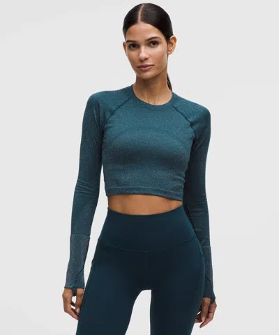 Lululemon Swiftly Tech Cropped Long-sleeve Shirt 2.0