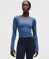 Lululemon Swiftly Tech Cropped Long-sleeve Shirt 2.0