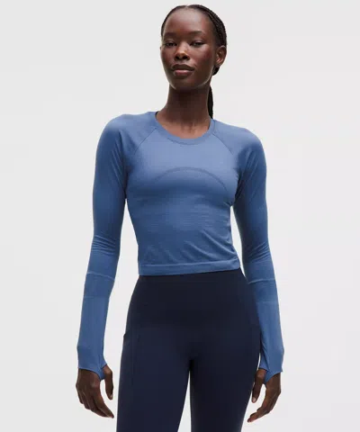 Lululemon Swiftly Tech Cropped Long-sleeve Shirt 2.0