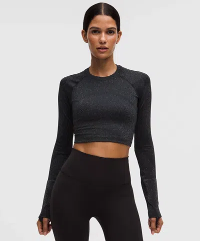 Lululemon Swiftly Tech Cropped Long-sleeve Shirt 2.0