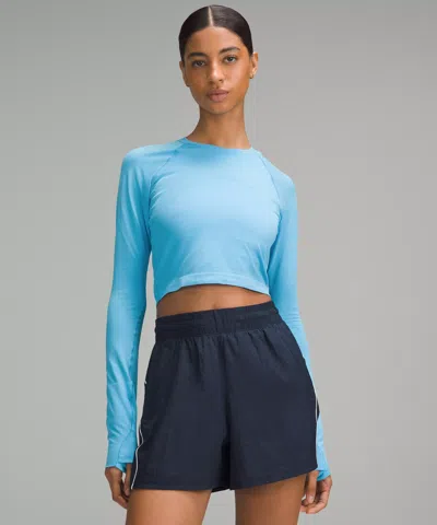 Lululemon Swiftly Tech Cropped Long-sleeve Shirt 2.0