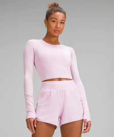 Lululemon Swiftly Tech Cropped Long-sleeve Shirt 2.0