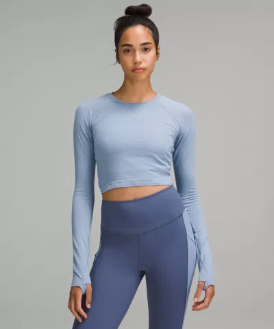 Lululemon Swiftly Tech Cropped Long-sleeve Shirt 2.0