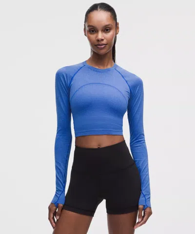 Lululemon Swiftly Tech Cropped Long-sleeve Shirt 2.0