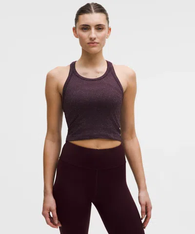 Lululemon Swiftly Tech Cropped Round-neck Racerback Tank Top 2.0