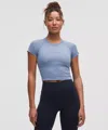 Lululemon Swiftly Tech Cropped Short-sleeve Shirt 2.0