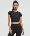 Lululemon Swiftly Tech Cropped Short-sleeve Shirt 2.0