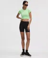 Lululemon Swiftly Tech Cropped Short-sleeve Shirt 2.0