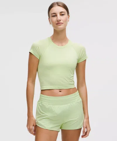 Lululemon Swiftly Tech Cropped Short-sleeve Shirt 2.0