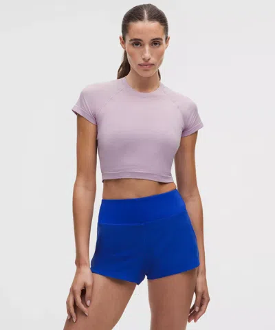 Lululemon Swiftly Tech Cropped Short-sleeve Shirt 2.0