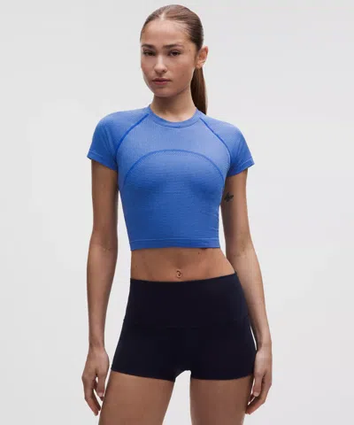 Lululemon Swiftly Tech Cropped Short-sleeve Shirt 2.0