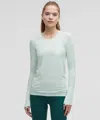 Lululemon Swiftly Tech Long-sleeve Shirt 2.0 Hip Length In Green