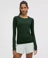 Lululemon Swiftly Tech Long-sleeve Shirt 2.0 Hip Length In Green
