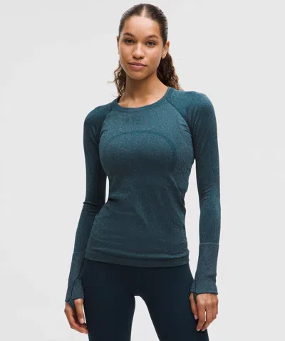 Lululemon Swiftly Tech Long-sleeve Shirt 2.0 Hip Length In Green