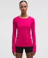Lululemon Swiftly Tech Long-sleeve Shirt 2.0 In Pink