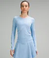 Lululemon Swiftly Tech Long-sleeve Shirt 2.0 Race Length In Blue